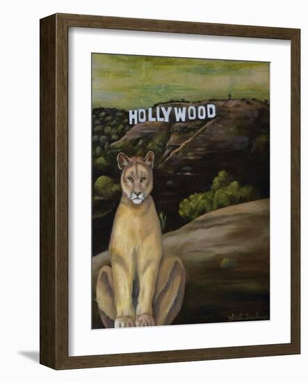 Ghost Cat-Leah Saulnier-Framed Giclee Print