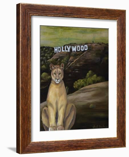 Ghost Cat-Leah Saulnier-Framed Giclee Print