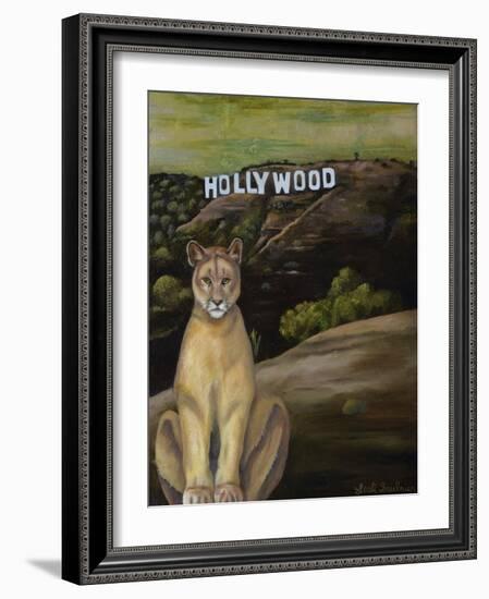 Ghost Cat-Leah Saulnier-Framed Giclee Print