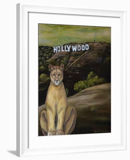 Ghost Cat-Leah Saulnier-Framed Giclee Print