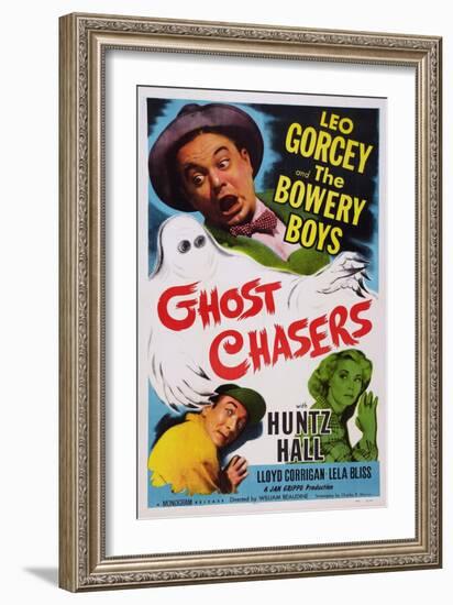 Ghost Chasers, Top Left: Leo Gorcey; Bottom Left: Huntz Hall, 1951-null-Framed Art Print