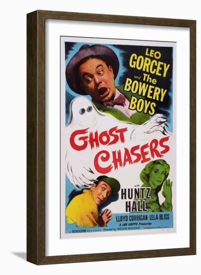 Ghost Chasers, Top Left: Leo Gorcey; Bottom Left: Huntz Hall, 1951-null-Framed Art Print