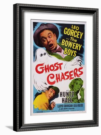 Ghost Chasers, Top Left: Leo Gorcey; Bottom Left: Huntz Hall, 1951-null-Framed Art Print