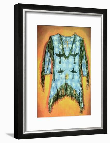 'Ghost Dance' Dress, Arapaho Tribe (Buckskin)-American-Framed Giclee Print