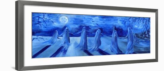 Ghost Dance Halloween-sylvia pimental-Framed Art Print