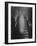 Ghost Descending the Staircase at Raynham Hall, Norfolk, England-null-Framed Photographic Print