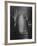 Ghost Descending the Staircase at Raynham Hall, Norfolk, England-null-Framed Photographic Print