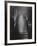 Ghost Descending the Staircase at Raynham Hall, Norfolk, England-null-Framed Photographic Print