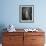 Ghost Descending the Staircase at Raynham Hall, Norfolk, England-null-Framed Photographic Print displayed on a wall