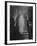 Ghost Descending the Staircase at Raynham Hall, Norfolk, England-null-Framed Photographic Print