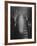 Ghost Descending the Staircase at Raynham Hall, Norfolk, England-null-Framed Photographic Print