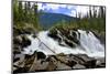 Ghost Lake Waterfall on the Matthew River in the Cariboo Mountains of B.C-Richard Wright-Mounted Photographic Print