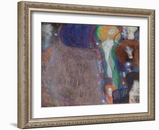 Ghost Lights-Gustav Klimt-Framed Giclee Print