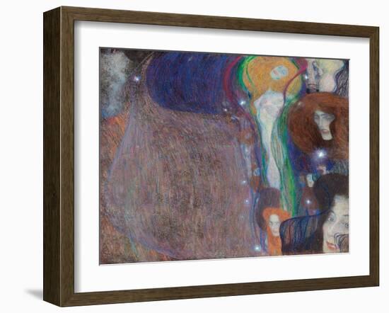 Ghost Lights-Gustav Klimt-Framed Giclee Print