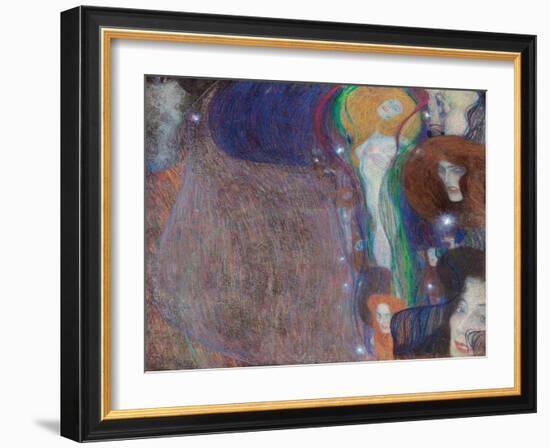 Ghost Lights-Gustav Klimt-Framed Giclee Print