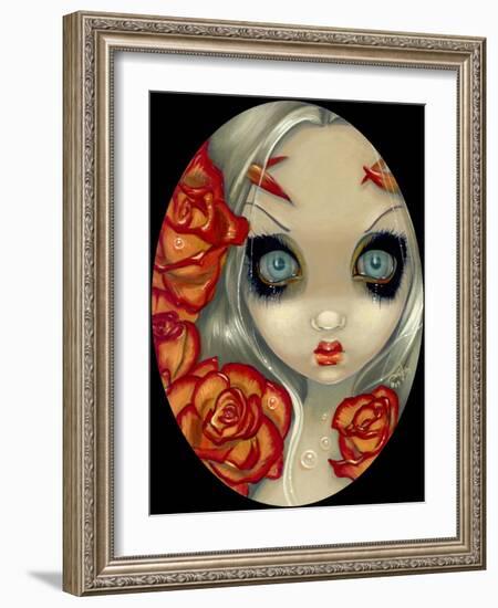 Ghost of a Rose-Jasmine Becket-Griffith-Framed Art Print