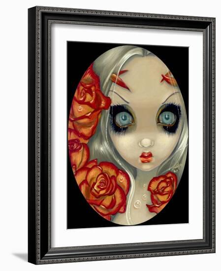 Ghost of a Rose-Jasmine Becket-Griffith-Framed Art Print