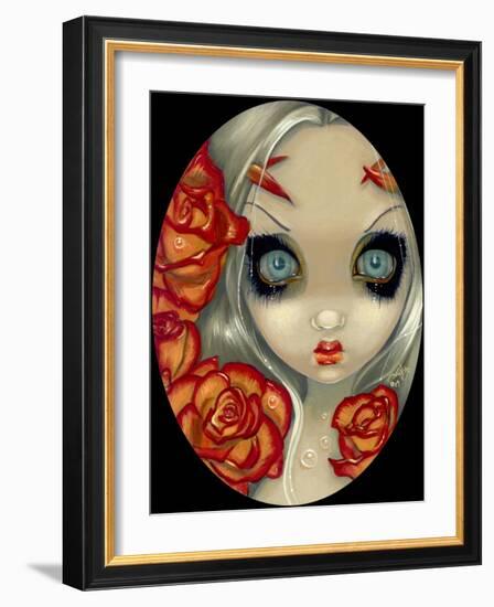 Ghost of a Rose-Jasmine Becket-Griffith-Framed Art Print