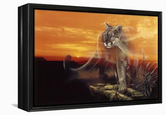 Ghost of the Badlands-Gordon Semmens-Framed Premier Image Canvas