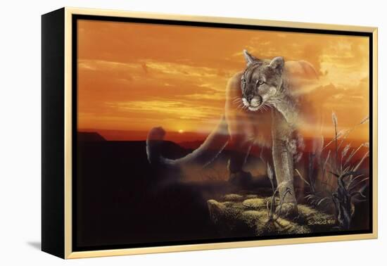 Ghost of the Badlands-Gordon Semmens-Framed Premier Image Canvas