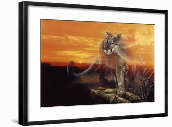 Ghost of the Badlands-Gordon Semmens-Framed Giclee Print