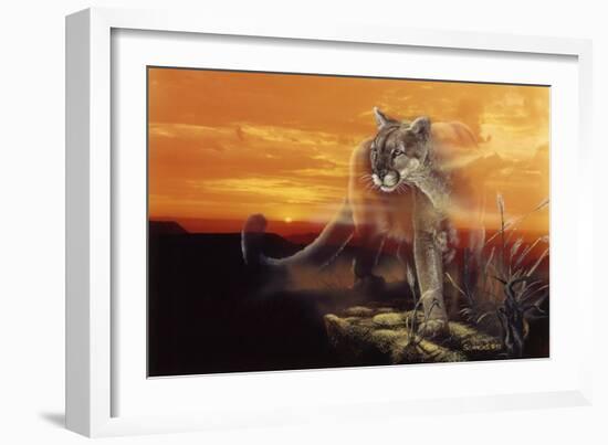 Ghost of the Badlands-Gordon Semmens-Framed Premium Giclee Print