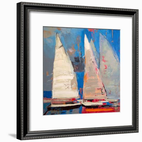 Ghost Sailing-Beth A. Forst-Framed Art Print
