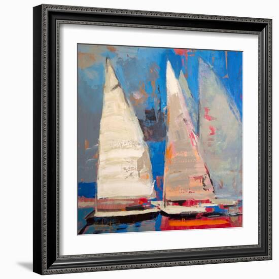 Ghost Sailing-Beth A. Forst-Framed Art Print