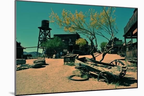 Ghost Town in Scottsdale Arizona-null-Mounted Photo