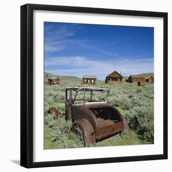 Ghost Town of Bodie, California, USA-Tony Gervis-Framed Photographic Print