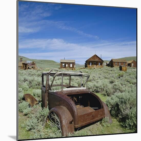 Ghost Town of Bodie, California, USA-Tony Gervis-Mounted Photographic Print