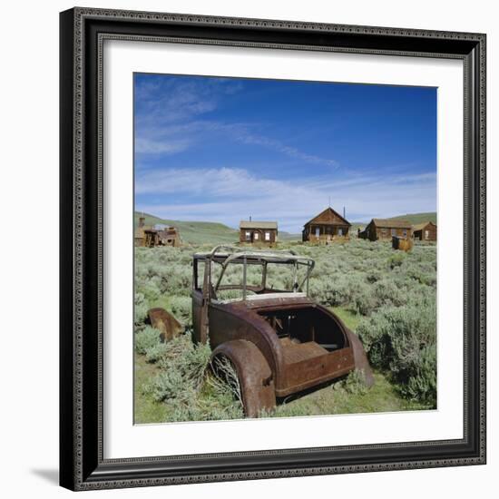 Ghost Town of Bodie, California, USA-Tony Gervis-Framed Photographic Print