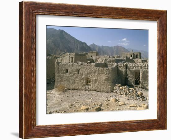 Ghost Town of Izki, Near Nizwa, Sultanate of Oman, Middle East-Bruno Barbier-Framed Photographic Print