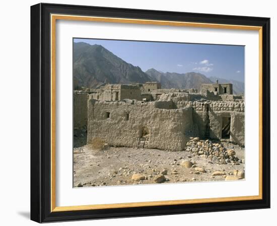 Ghost Town of Izki, Near Nizwa, Sultanate of Oman, Middle East-Bruno Barbier-Framed Photographic Print