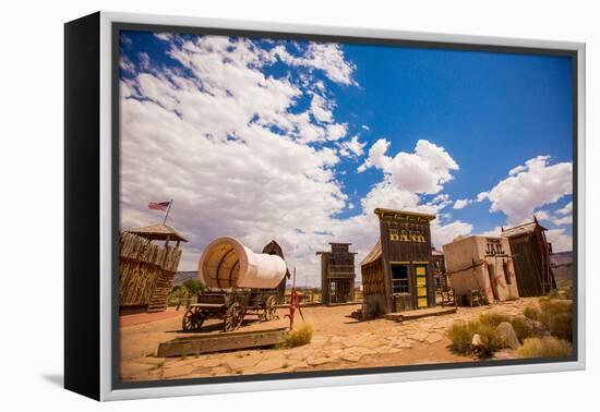 Ghost Town, Virgin Trading Post, Utah, United States of America, North America-Laura Grier-Framed Premier Image Canvas