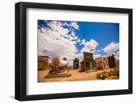 Ghost Town, Virgin Trading Post, Utah, United States of America, North America-Laura Grier-Framed Photographic Print