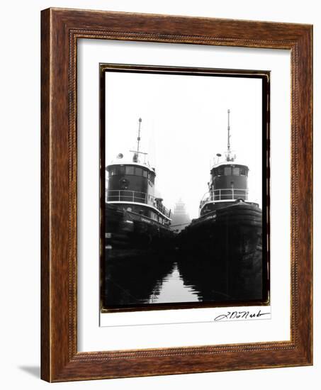 Ghost Tug-Laura Denardo-Framed Art Print