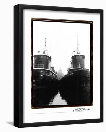 Ghost Tug-Laura Denardo-Framed Art Print