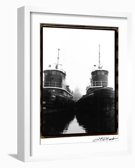 Ghost Tug-Laura Denardo-Framed Art Print