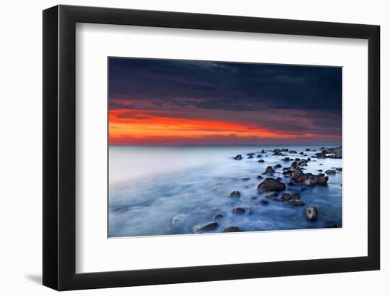 Ghostly sunset-Marco Carmassi-Framed Photographic Print