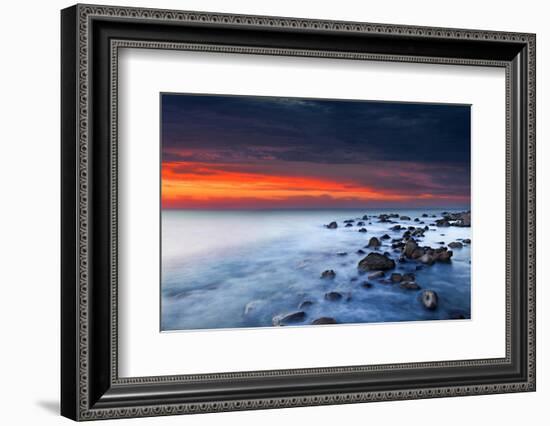 Ghostly sunset-Marco Carmassi-Framed Photographic Print