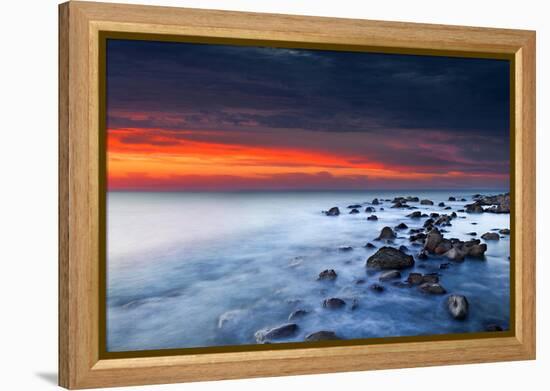 Ghostly sunset-Marco Carmassi-Framed Premier Image Canvas