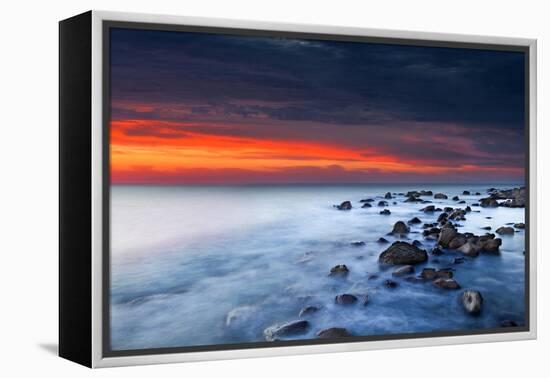 Ghostly sunset-Marco Carmassi-Framed Premier Image Canvas