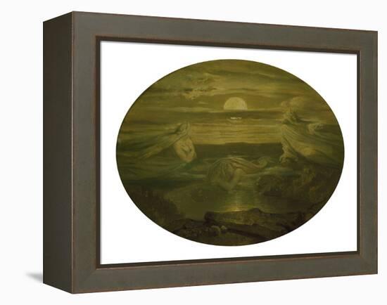 Ghosts over the Water. after 1860-Moritz Von Schwind-Framed Premier Image Canvas