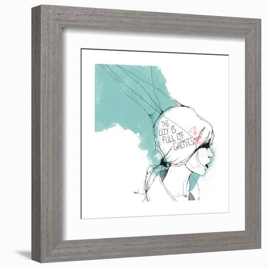 Ghosts-Manuel Rebollo-Framed Art Print