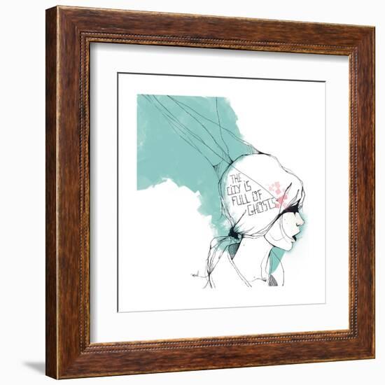 Ghosts-Manuel Rebollo-Framed Art Print