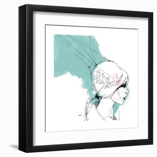 Ghosts-Manuel Rebollo-Framed Art Print