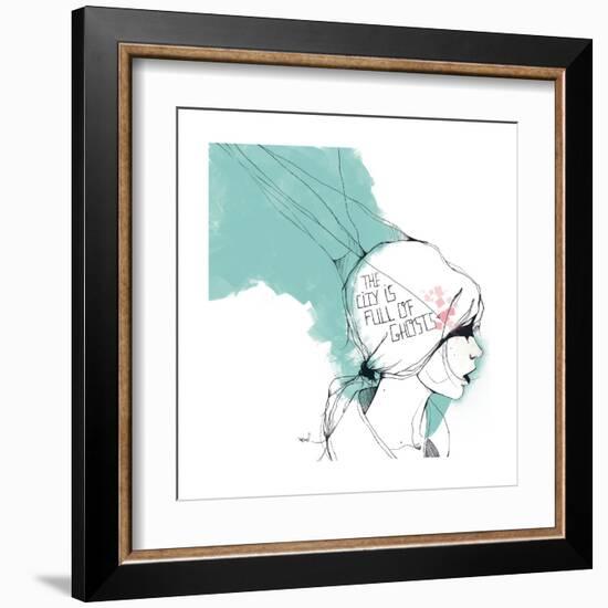 Ghosts-Manuel Rebollo-Framed Art Print