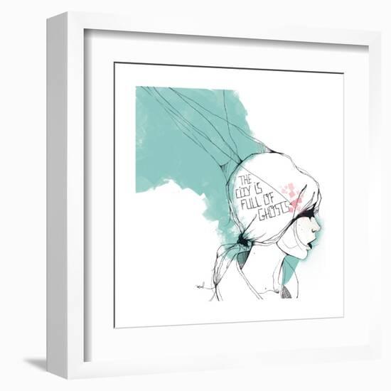 Ghosts-Manuel Rebollo-Framed Art Print