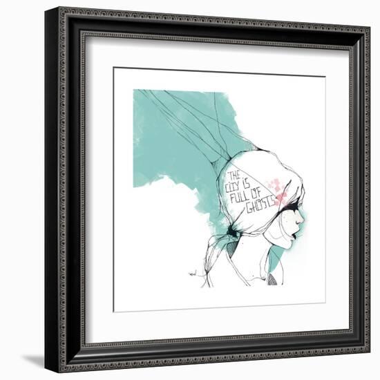 Ghosts-Manuel Rebollo-Framed Art Print